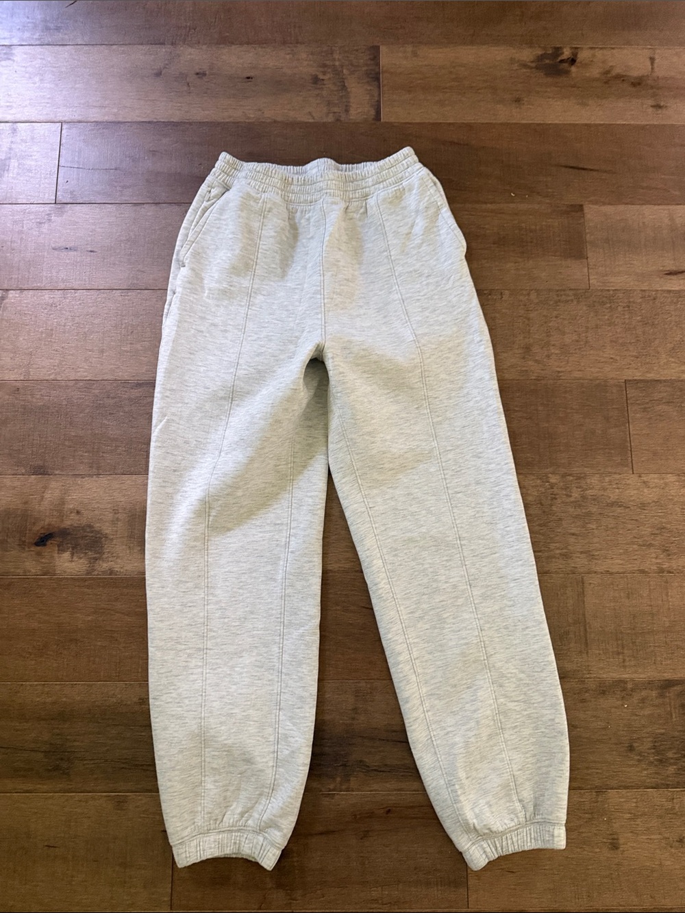 💘Women's Light Gray Cozy Jogger Sweatpants
